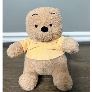 Lambs & Ivy Disney Baby Winnie the Pooh Plush Stuffed Animal Tan Yellow Shirt 9"